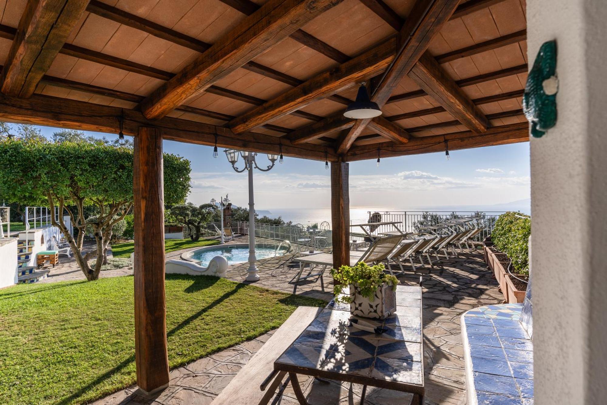 Villa Marika - Private Heated Pool ماسّا لوبْرينسِ المظهر الخارجي الصورة